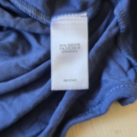 J. Jill Wearever Open Front Draped Top Size Large Tall - Picture 6 of 6